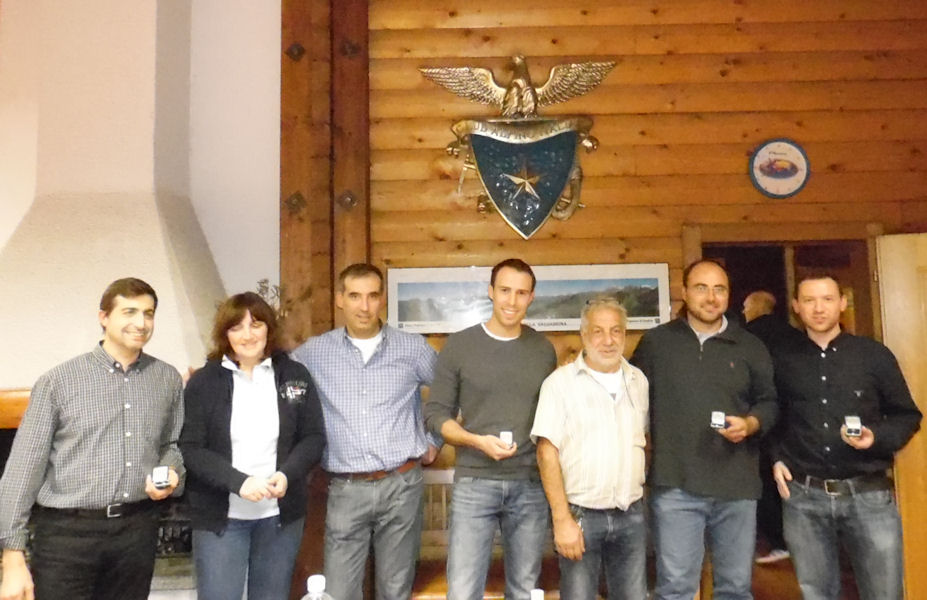 Soci premiati per il 25° di associazione