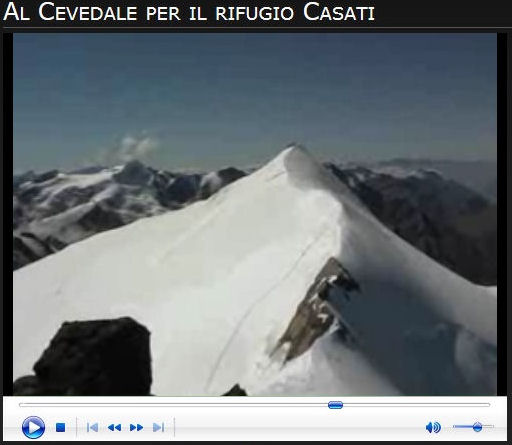 Video salita al Cevedale