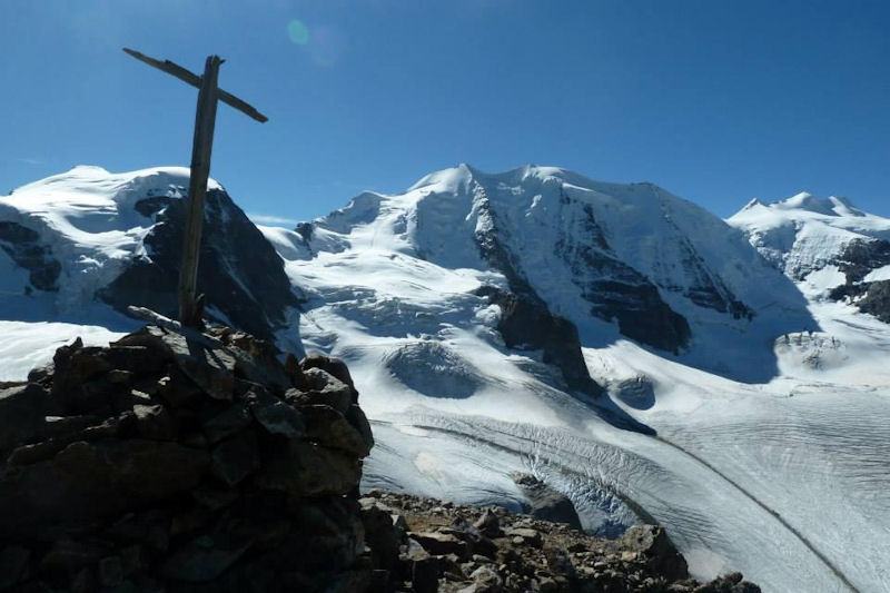 Piz Trovat - Vetta