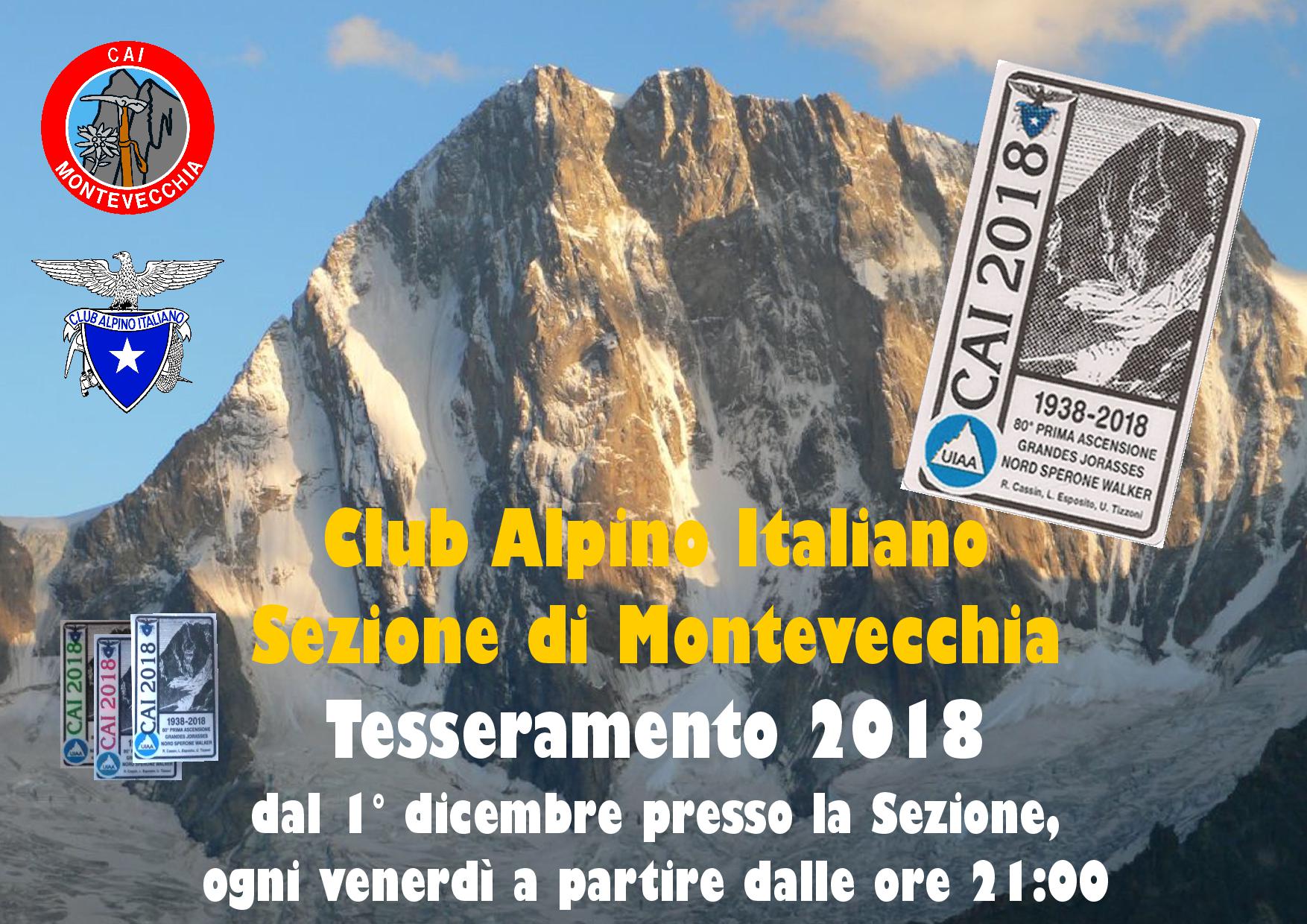 Locandina Tesseramento 2018