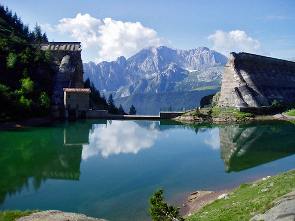 Diga del Gleno - Panorama