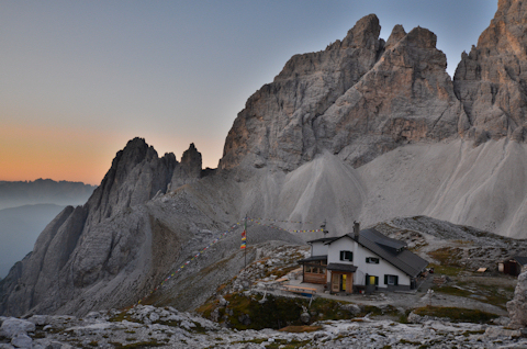 Dolomiti di Sesto - panorama Rifugio Carducci