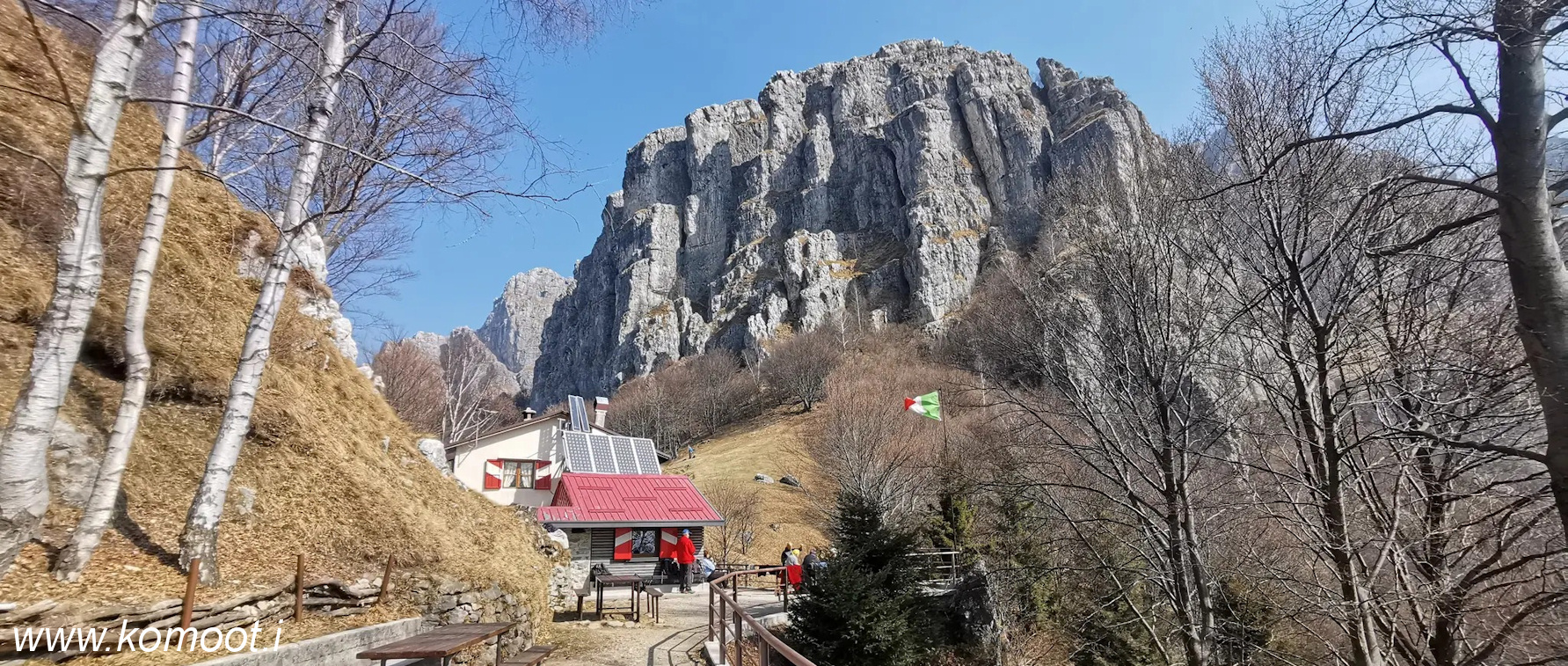 Vista sul Resegone dal passo del Fo'