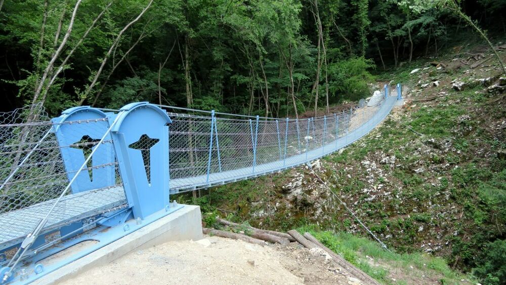 Ponte tibetano Vajo dell'orsa