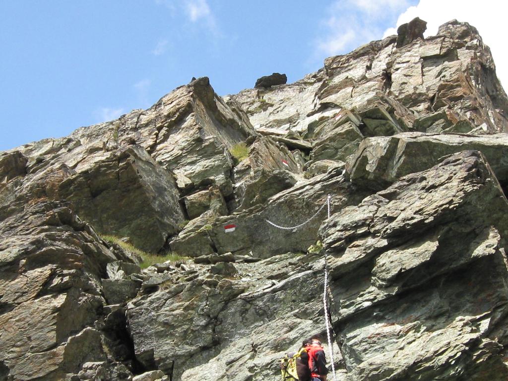 Tratto attrezzato, Monte Spondascia