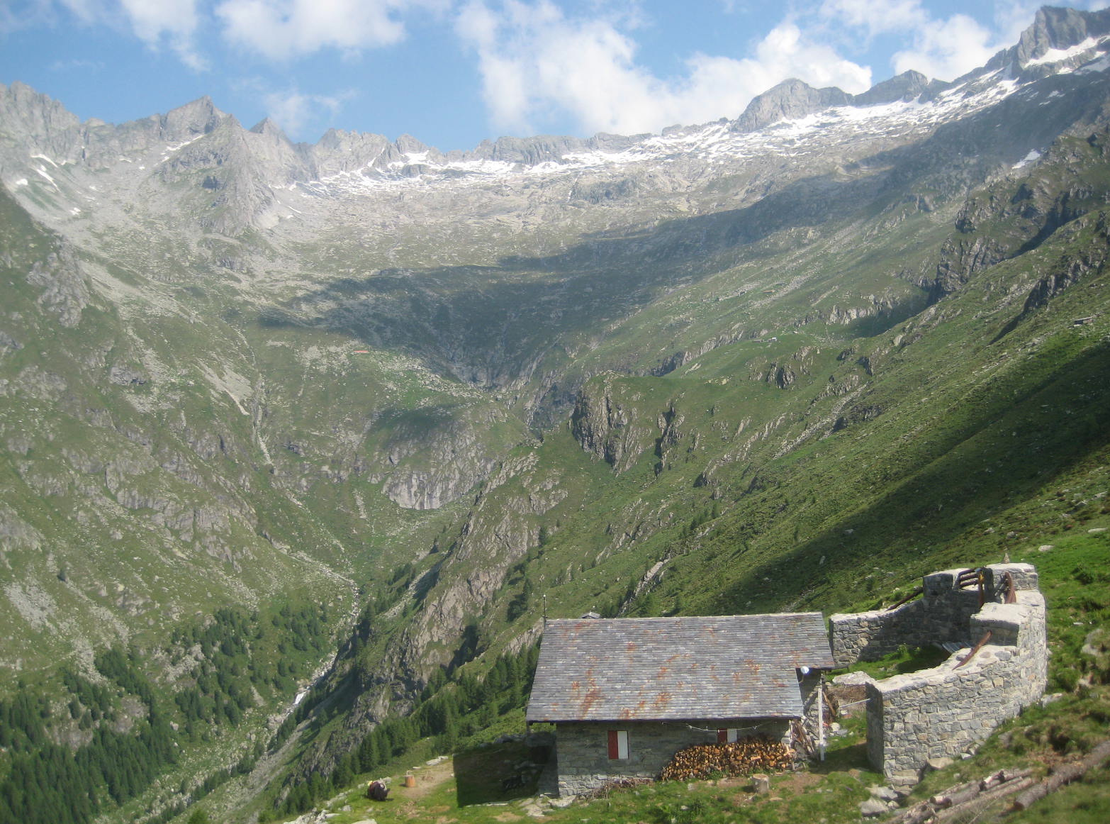 Panorama Bivacco Primalpia