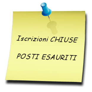 Iscrizioni Chiuse